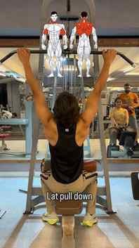 “Stop pulling with your arms. Pull with your elbows and watc