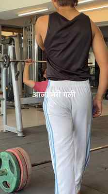 Gym ajao guys 💪😁
.
.
.
.
#fitnessjourney #transformation #