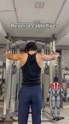Rear delts don’t need heavy weight—they need perfect control