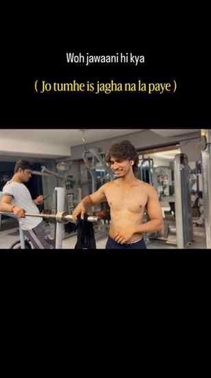 Wo jawaani hi kya jo gym na jaa sake ๐ฅ๐ช
.
.
.
.
#transform