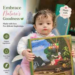 My little one’s bath-time routine just got more natural & ge