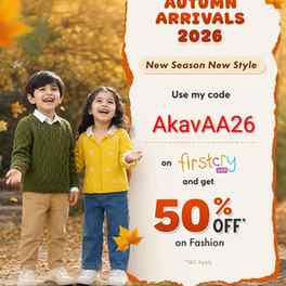 #Collaborationwith@FirstcryIndia"

#AutumnArrivalsWithFirstC