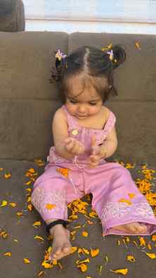 Her first Rakhi… and somehow, my heart feels a little fuller
