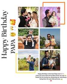 🎂❤️ Happy Birthday, Papa! ❤️🎂
I may be just one year old,
