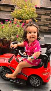 My little rider🚙🥰🚙
Thank you @pandababyproducts.🚗🧸 Litt
