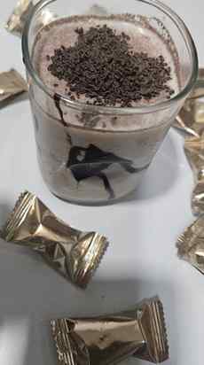 Chocolate Milk shake
#jaggerypowder
#flavored
#milkshake