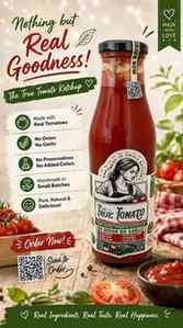 “Because good ketchup starts with REAL tomatoes! 🍅❤️
@thetr