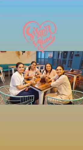 No matter where life takes us, sisters always stay connected