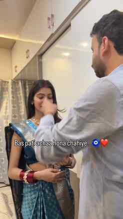 Bas pati achha hona chahiye..::🧿❤️
.
.
.
.
.
.
#couple #pat