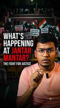 Students need a Solution🥲 Not La*hi Charge💔
#jantarmantar