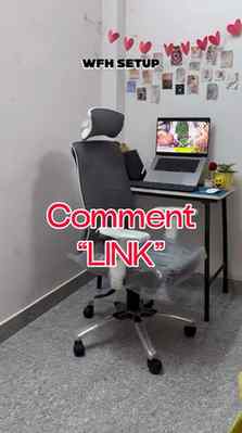 WFH Setup [Comfortable chair]

#product #wfh #chair #motivat