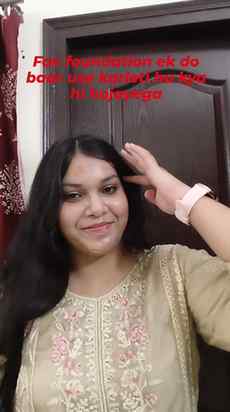 Pehli baar ek foundation suit kara tha skin ko vo bhi nhi ra