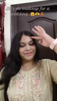 Hehehe.. ikn itna acha Makeup nhi hai but still for me it's