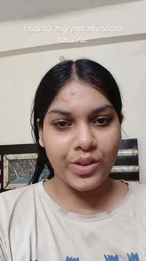 Do you think my skin looks better after skincare products??