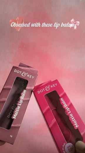 Obsessed with these lip balm 💓.. Comment for link 🖇️

#dot