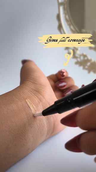Dark circles? Acne marks? 
This concealer blends like a drea