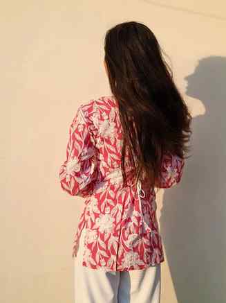 💕
@meeshoapp @myntra 

#shortkurti #whitetrouser #viralpost