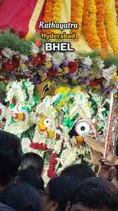 Jagganath Rathyatra 🚩 ⭕ ❗ ⭕ ❗BHEL Hyderabad 
.
.
.
.
#Viral