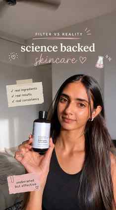 let’s be real… if someone says their skin completely changed