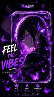 ✨ Lost in the purple glow. 💜

A cinematic anime edit with p
