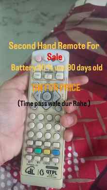 Second hand remote for sale 
Dm for price 
#fyp #funny #vira