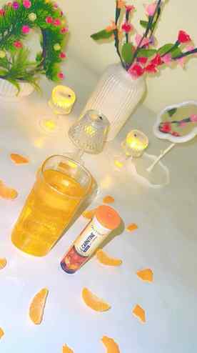 ✨ Starting my day with a refreshing boost! 🍊💛
A fizzy drin