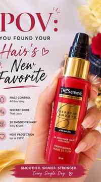 Frizz? Not anymore. ✨
Just a few drops of this serum and my 